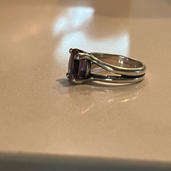 James avery oval amethyst ring - Picture 3 of 7